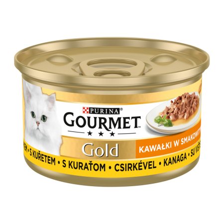 Gourmet Gold Sauce Delight minifiletky s kuřetem v omáčce 85 g