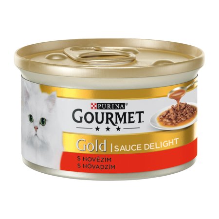 Gourmet Gold Sauce Delight minifiletky s hovězím v omáčce 85 g