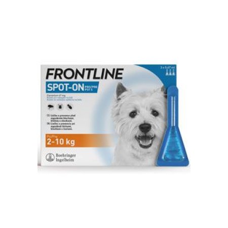 FRONTLINE SPOT ON pro psy S (2-10kg) - 3x0,67ml