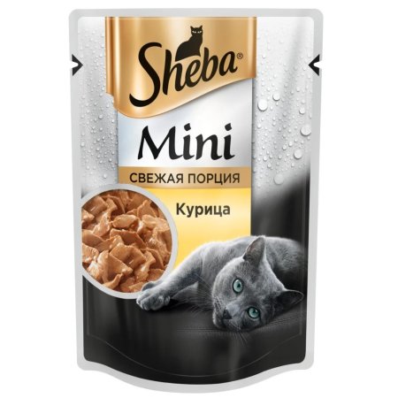 SHEBA kapsička Mix drůbež 6pack 300 g