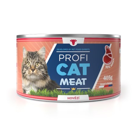 ECO PACK PROFICAT konzerva hovězí 405g 12 KS