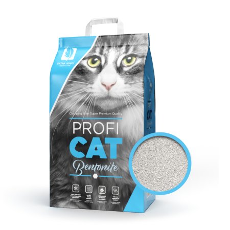 ECO PACK PROFICAT Bentonit white extra fine 10 kg NEW 2 ks