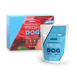 ECO PACK PROFIDOG kapsička kousky s jehněčím a kuřecím v omáčce 144x100g