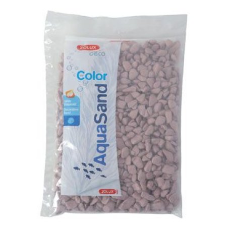 Akvarijní štěrk Color EKAI růžový 1kg Zolux