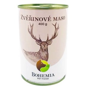 Bohemia Pet Food Zvěřinové maso ve vlastní šťávě 400 g