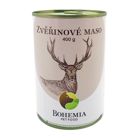 Bohemia Pet Food Zvěřinové maso ve vlastní šťávě 400 g