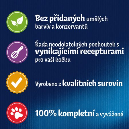Felix Fantastic kapsička Multipack hovězí/ kuře/ tuňák/ losos 120 x 85 g