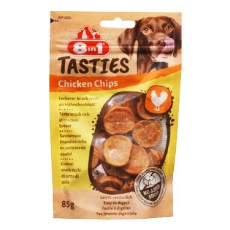 Pochoutka 8in1 Tasties Chicken Chips 85g