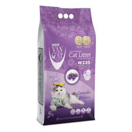 Podestýlka Vancat stelivo bentonit Lavander 5kg