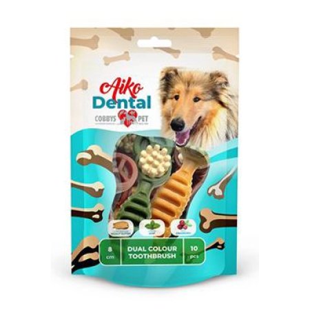 Dental Dual color toothbrush M 10cm 7ks