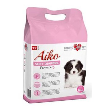 Plenky pro psy Aiko Soft Diapers 36x52cm 12ks