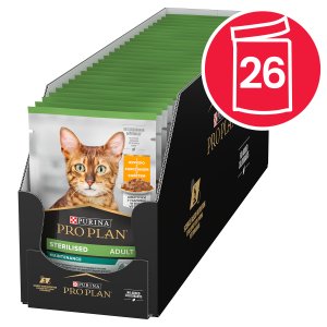 Pro Plan Cat Sterilised kapsička kuře 26 x 85 g