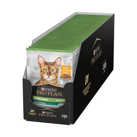 Pro Plan Cat Sterilised kapsička kuře 26 x 85 g