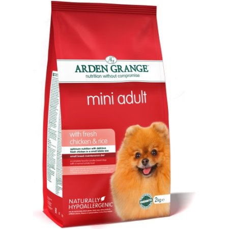 Arden Grange Mini Adult rich in fresh Chicken & Rice 2 kg