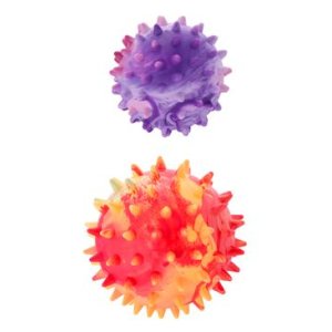 Hračka pes Míč s bodlinami plovací Vanil. 3,5cm SP