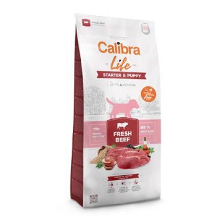 Calibra Dog Life Starter&Puppy Fresh Beef 750g