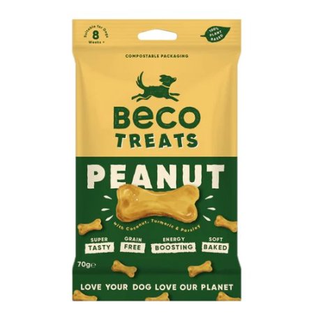 Beco Treats Odměna pro psy Peanut 70g