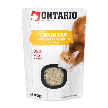 ONTARIO Cat Soup Chicken with vegetables 40 g