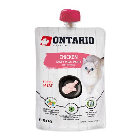 ONTARIO Kitten Chicken Fresh Meat Paste 90 g