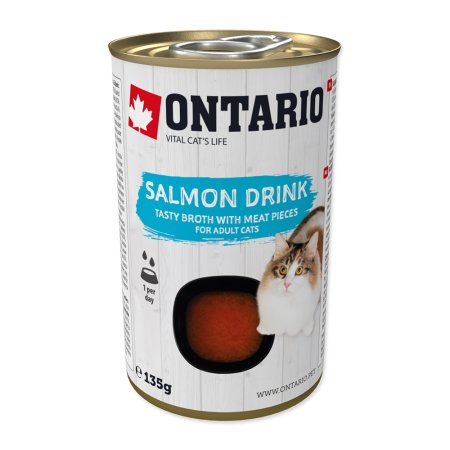 ONTARIO Cat Drink Salmon 135 g