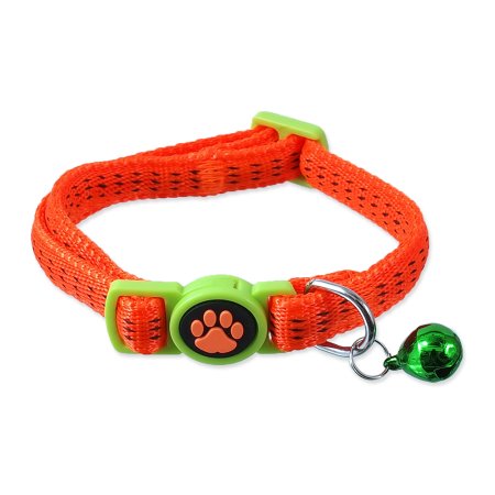 Obojek MAGIC CAT Nylon oranžový XS