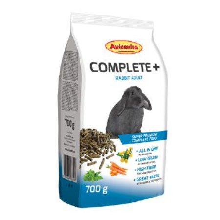 Avicentra COMPLETE+ králík 700g