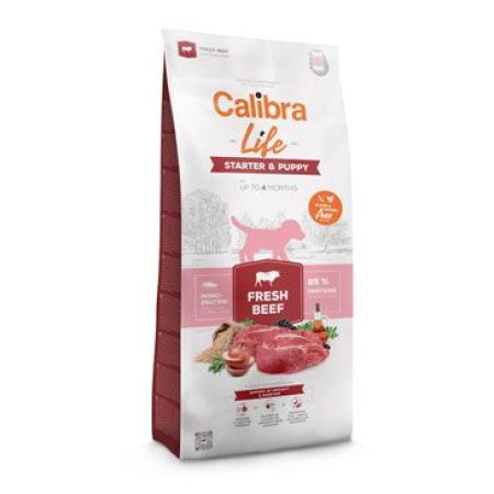 Calibra Dog Life Starter&Puppy Fresh Beef 12kg