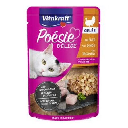 Vitakraft Cat Poésie Délice Gelee kapsa krůtí 85g