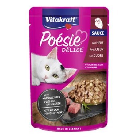 Vitakraft Cat Poésie DéliSauce kapsa srdce 85g