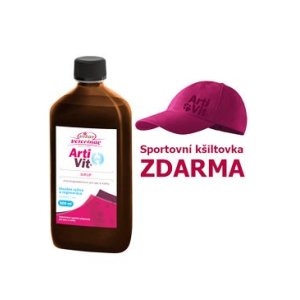 VITAR Veterinae Artivit Sirup 500 ml + kšiltovka vínová 