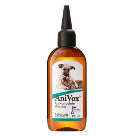 REPOLAR AniVox Čistič uší s výtažky z pryskyřice 100ml
