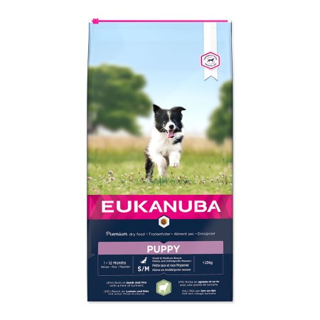 Eukanuba Puppy Small & Medium Breed Lamb 12 kg