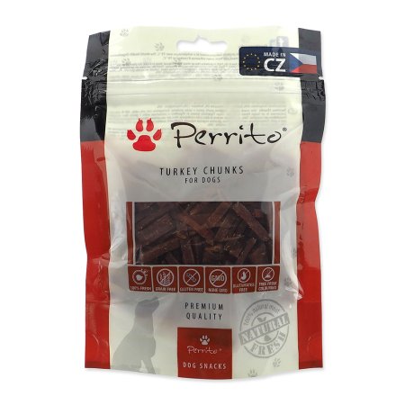 Pochoutka PERRITO Turkey Chunks 100g