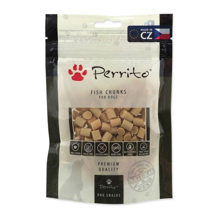 Pochoutka PERRITO Fish Chunks 100g