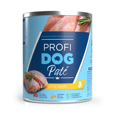 PROFIDOG konzerva kuřecí paté 400g NEW