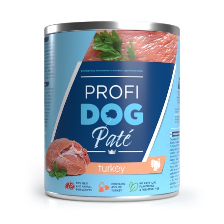 PROFIDOG konzerva krůtí paté 400g NEW