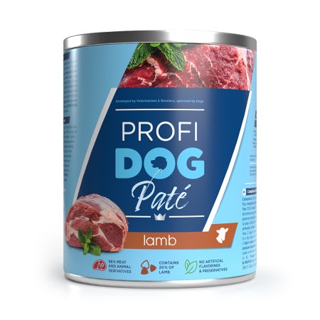 PROFIDOG konzerva jehněčí paté 400g NEW