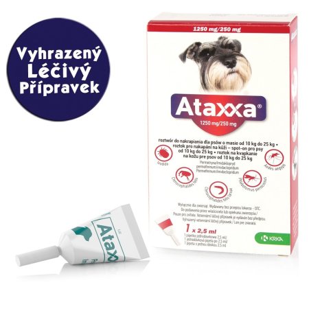 Ataxxa Spot-on Dog L 1250mg/250mg 1x2,5ml