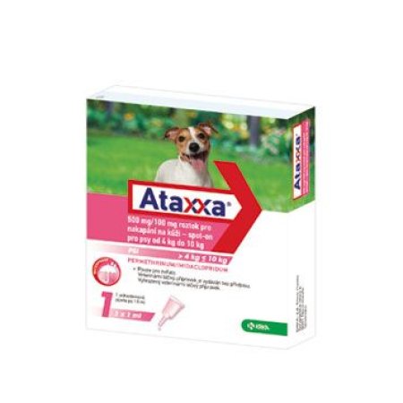 Ataxxa Spot-on Dog M 500mg/100mg 1x1ml