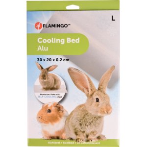 Flamingo Chladící hliníková podložka pro hlodavce vel. L 30x20x0,2cm