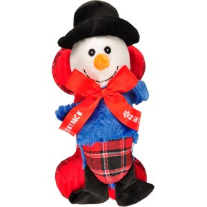 Flamingo Vánoční hračka sněhulák + kost 33cm