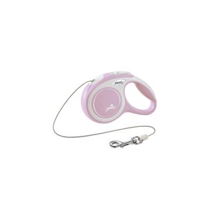 Vodítko Flexi New Comfort XS lanko 3m/8kg růžová