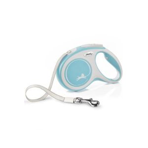Vodítko Flexi New Comfort M pásek 5m/25kg light blue