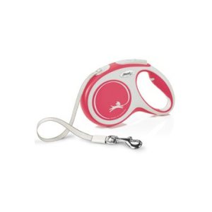 Vodítko Flexi New Comfort M pásek 5m/25kg červená