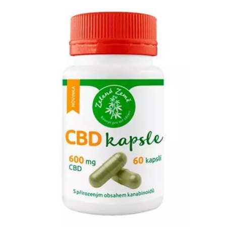 CBD kapsle (600 mg CBD) 60 ks