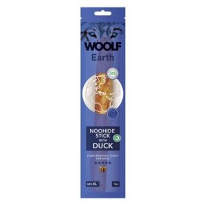 Woolf pochoutka Earth NOOHIDE XL Stick with Duck 85g