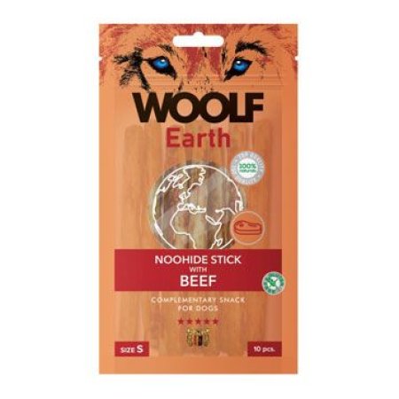 Woolf pochoutka Earth NOOHIDE S Beef 90g