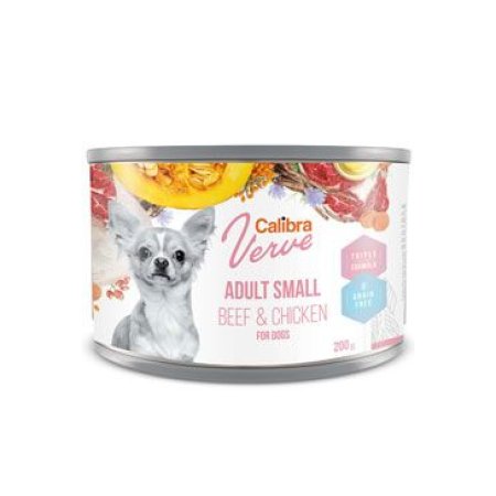 Calibra Dog Verve konz.GF Adult Small Beef&Chick 200g