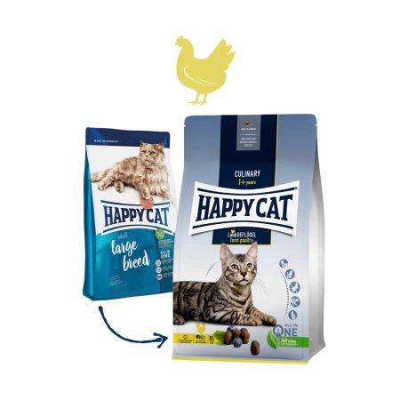 Happy Cat Culinary Land-Geflügel 10 kg