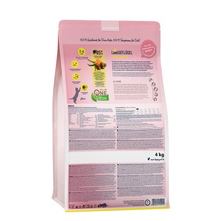Happy Cat Kitten Land Geflügel 4 kg